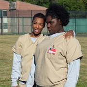 Poussey Washington and Tasha "Taystee" Jefferson (Orange Is the New Black)