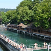 Flussbad Oberer Letten, Zürich, Switzerland