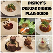 Disney's Deluxe Dining Plan