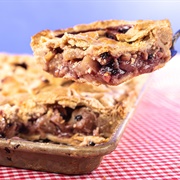 Elderberry Apple Slab Pie
