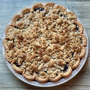 Ginger and Baker Lemon Blueberry Streusel Pie