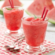 Watermelon Lemonade Slushie
