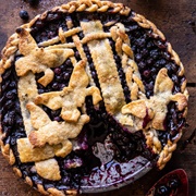 Blueberry Lavender Pie
