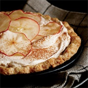 Apple Cider Cream Pie