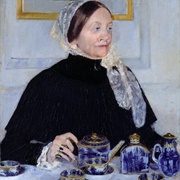 Lady at the Tea Table (Mary Stevenson Cassatt)