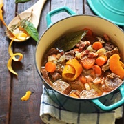Provençal White Wine Beef Daube