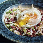 Egg and Adzuki Beans