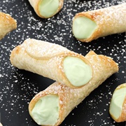 Key Lime Pie Cannoli