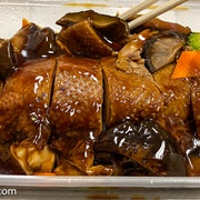 Roast Duck With Chinese Mushrooms