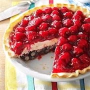 Red White and Blueberry Pie