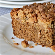 Sour Cream Coffee Cake With Cinnamon Pebbles Topping