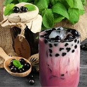 Blackcurrant Bubble Tea