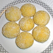 Vegan Orange and Anise Snowball Cookies