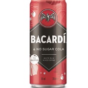 Bacardi & No Sugar Cola