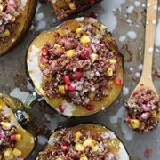 Acorn Squash Red Beans