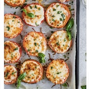 Cheesy Oven Roasted Tomatoes