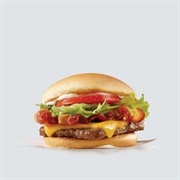Wendy's Jr. Bacon Cheeseburger