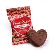 Russell Stover Peanut Butter Heart Milk Chocolate