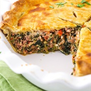 Three Meat Italian Pie