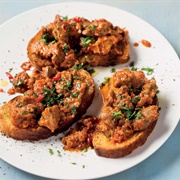 Hot Chicken Livers