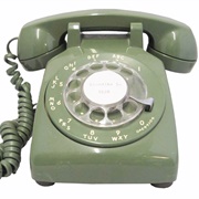 Used a Rotary Dial Telephone