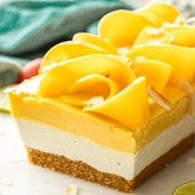 Mango and Coconut Cheesecake