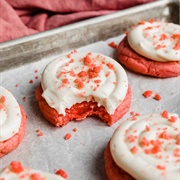 Pink Velvet Cookie