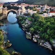 Homemade Rose Lemonade in Mostar, Bosnia & Herzegovina
