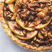 Brown Sugar Walnut Apple Pie