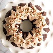 Gingerbread Bundt Cake With Maple Cinnamon Glaze