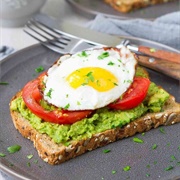 Avocado Toast With Egg