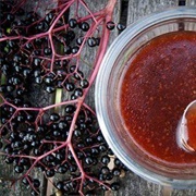 Grilled Elderberries