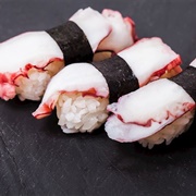 Tako Nigiri Sushi