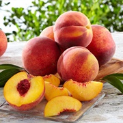 Fresh Peach Pieces