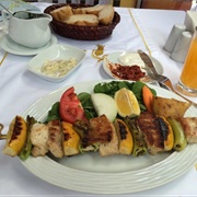 Swordfish Skewer, Istanbul, Turkey