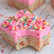 Funfetti Frosted Sugar Cookie Bars