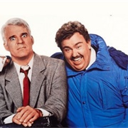 Steve Martin and John Candy