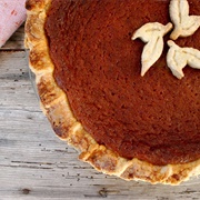 American Persimmon Pie