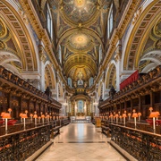 Service at St. Paul&#39;s Cathedral