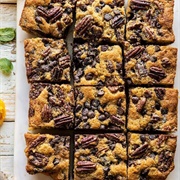 Kentucky Derby Pie Chocolate Chip Cookie Bars