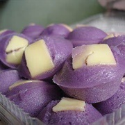 Steamed Ube