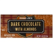 Trader Joe's Belgian Dark Chocolate With Almonds