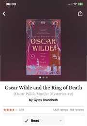 Oscar Wilde and the Ring of Death (Gyles Brandreth)