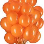 Orange Balloons