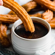 Churro With Chocolate