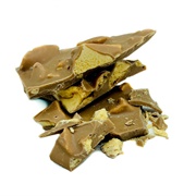 Gold Chocolate-Covered Honeycomb