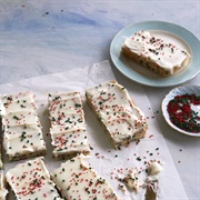 Christmas Funfetti Bar Cookies