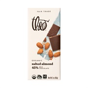 Theo Salted Almond 45% Milk Chocolate