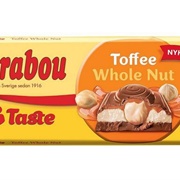 Marabou Big Taste Toffee Whole Nut
