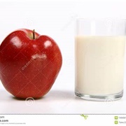 Apple and Soy Milk
